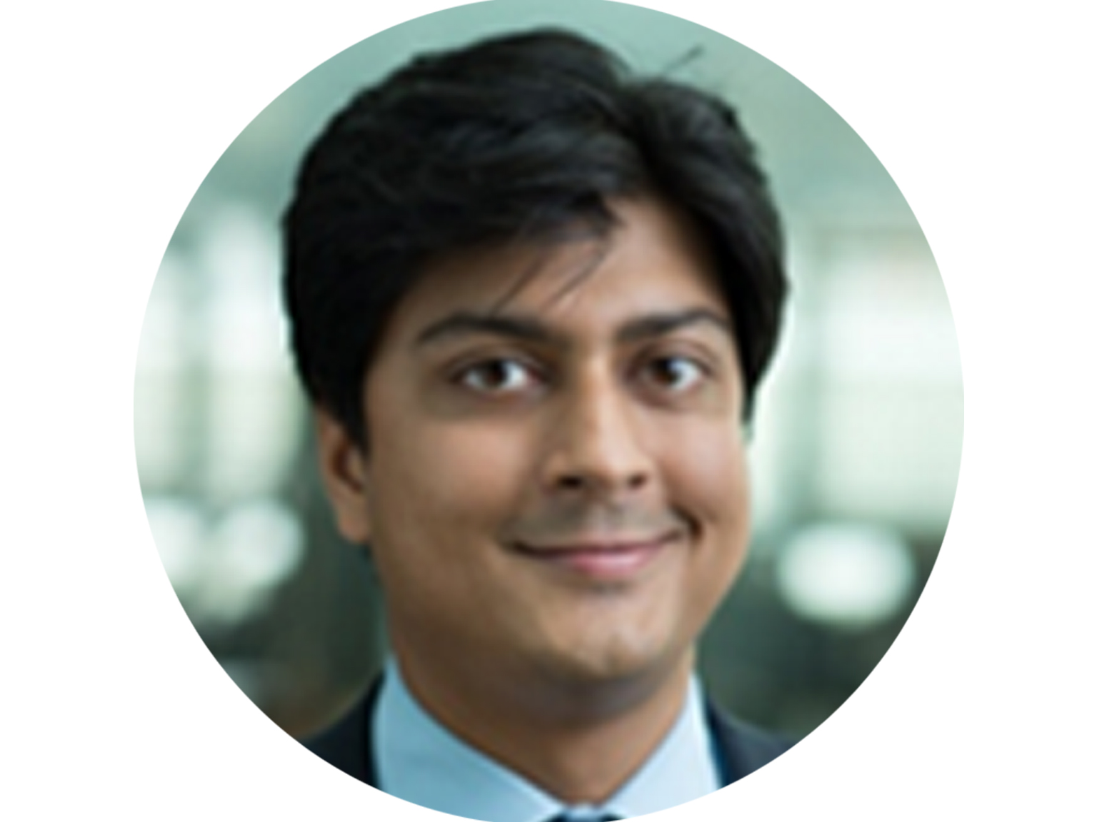 This is a profile image of Manu Saxena